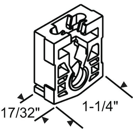 Strybuc Omega Lock Pivot Shoe 62-50014